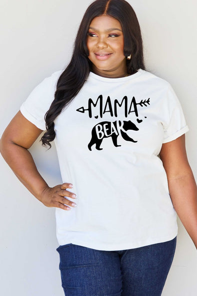 Simply Love MAMA BEAR Graphic Cotton T-Shirt