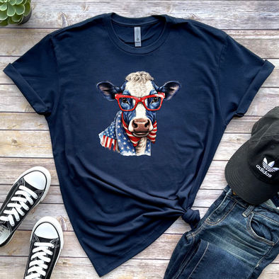 American Moo Graphic Tee