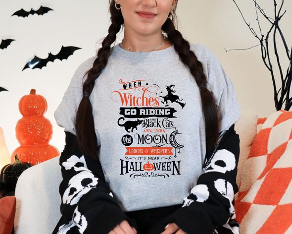 It's Near Halloween Graphic Tee and Sweatshirt