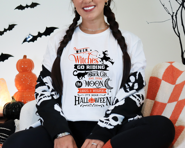 It's Near Halloween Graphic Tee and Sweatshirt