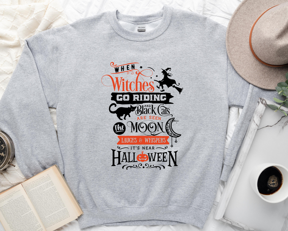 It's Near Halloween Graphic Tee and Sweatshirt