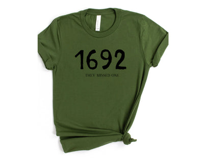 1692 Graphic Tee and Sweatshirt