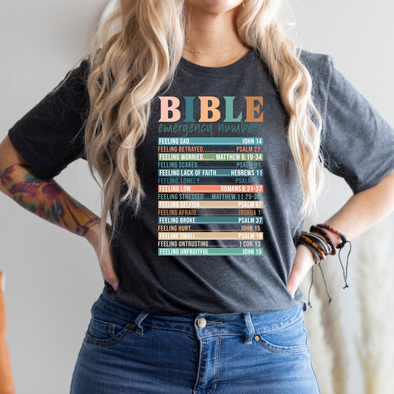 Bible Emergency Graphic Tee