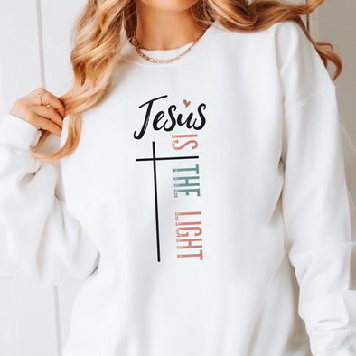 Jesus Is The Light Graphic Tee and Sweatshirt