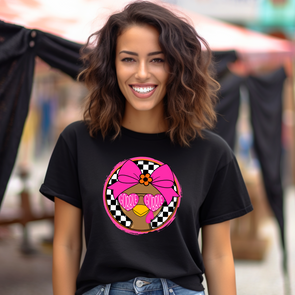 Girl Gobble Turkey Graphic Tee