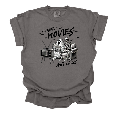 Horror Movies and Chill Graphic Tee