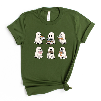 Reading Ghosts Graphic Tee and Sweatshirt