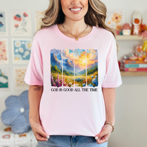 Brushstroke God is Good Graphic Tee