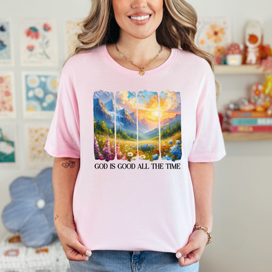 Brushstroke God is Good Graphic Tee