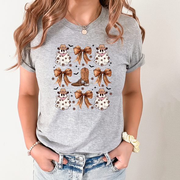 Ghost Cowboy Coquette Graphic Tee or Sweatshirt