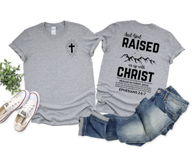 Raised Up With Christ Graphic Tee