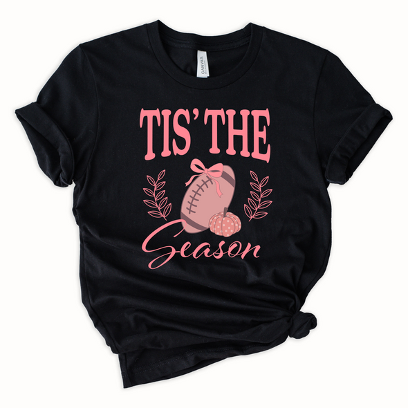 Football Tis The Season Graphic Tee