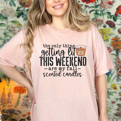 Fall Scented Candles Graphic Tee