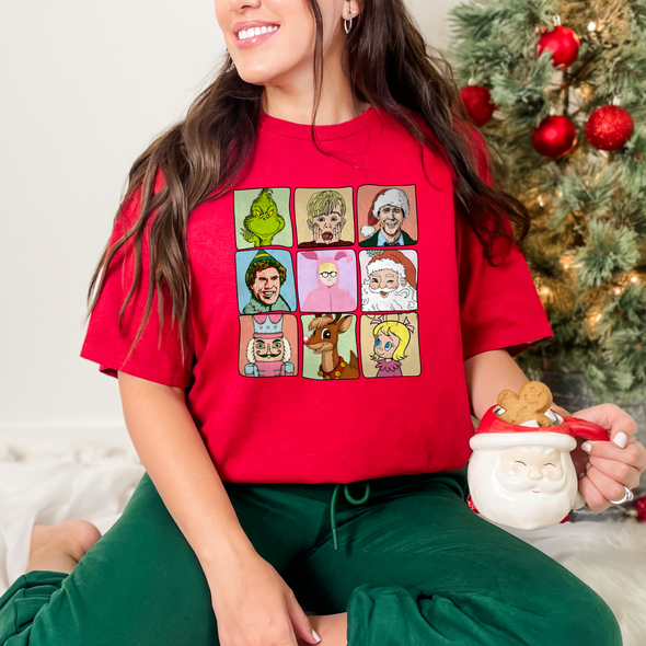 The Christmas Bunch Graphic Tee and Sweatshirt