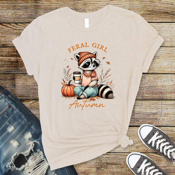 Feral Girl Autumn Graphic Tee