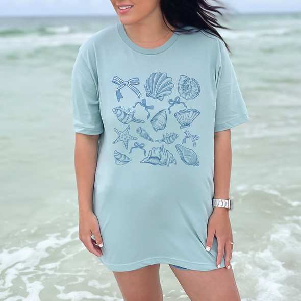 Shells Coquette Graphic Tee
