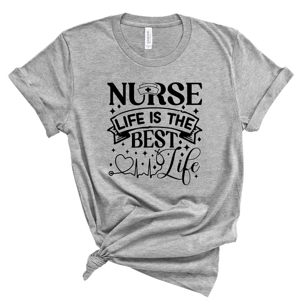 Nurse Life Best Life Graphic Tee