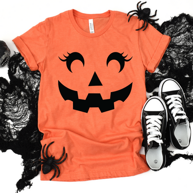 Pumpkin Face Graphic Tee