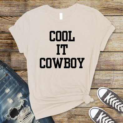 Cool It Cowboy Graphic Tee