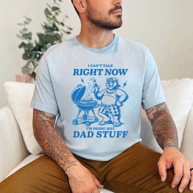 Bear Hot Dad Stuff Graphic Tee