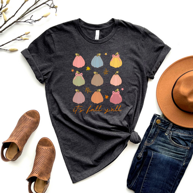 Fall Y'all Pumpkins Graphic Tee