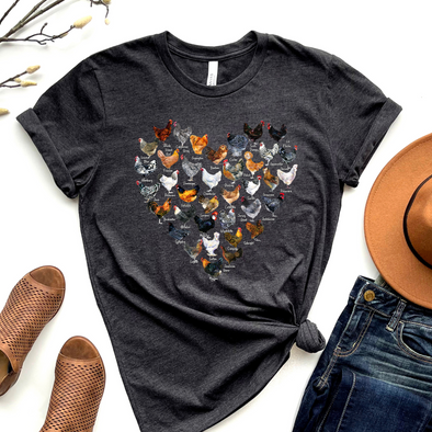 Chickens Galore Graphic Tee