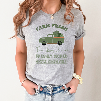 Farm Fresh Clovers Graphic Tee