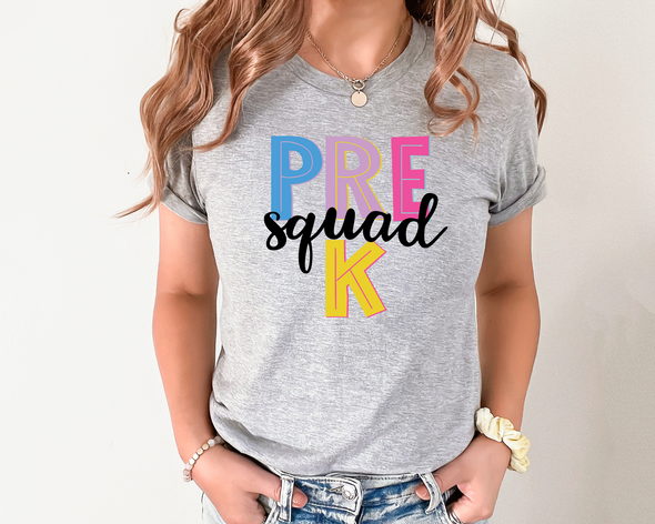 Squad Grades Graphic Tee