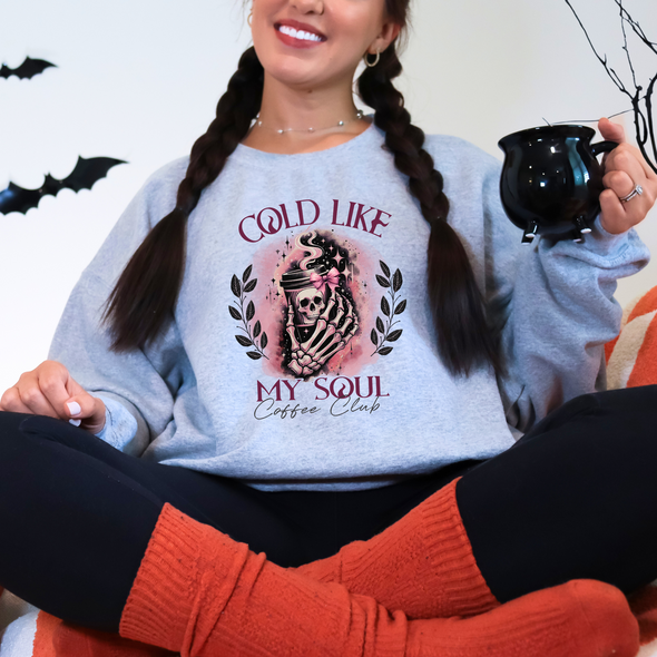 Cold Soul Coffee Club Graphic Tee and Sweatshirt