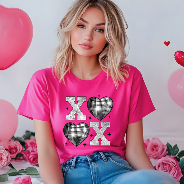 Xoxo Bling Graphic Tee and Sweatshirt