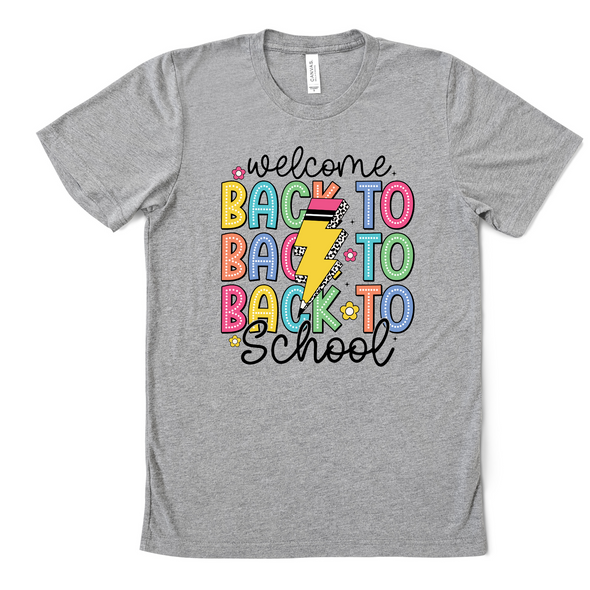 School Welcome Back Graphic Tee