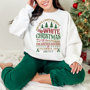 White Christmas Columbia Inn Graphic Tee and Sweatshirt