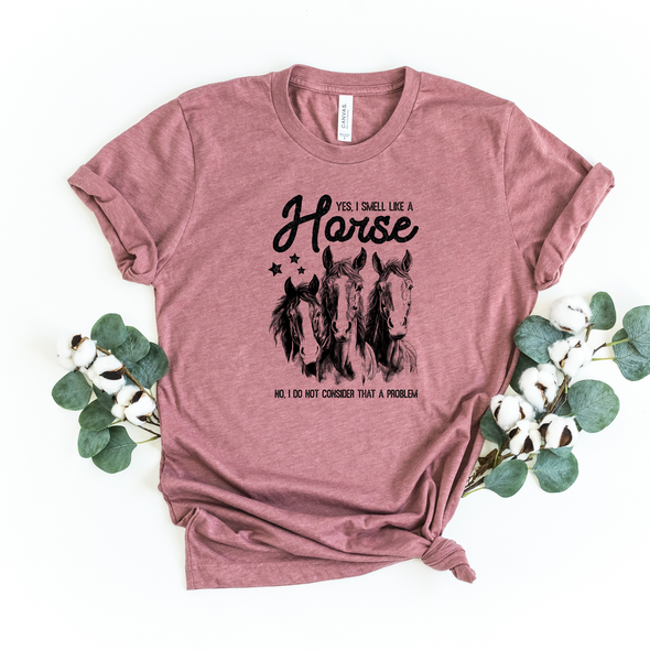 I Smell Like A Horse Graphic Tee