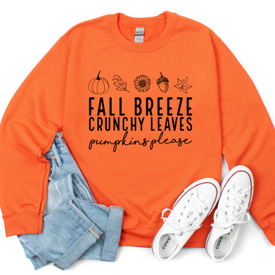 Pumpkins Please Graphic Sweatshirt