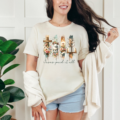Jesus Paid It All Graphic Tee