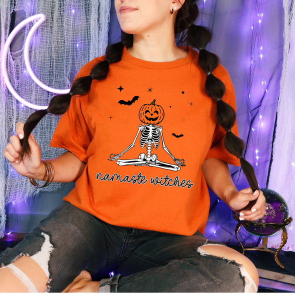 Namaste Witches Graphic Tee