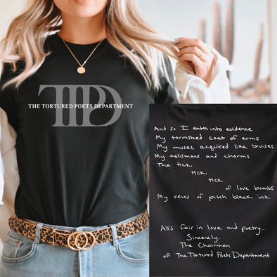 TTPD The Chairman Graphic Tee and Sweatshirt