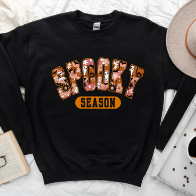 Spooky Ghost Season Graphic Tee and Sweatshirt