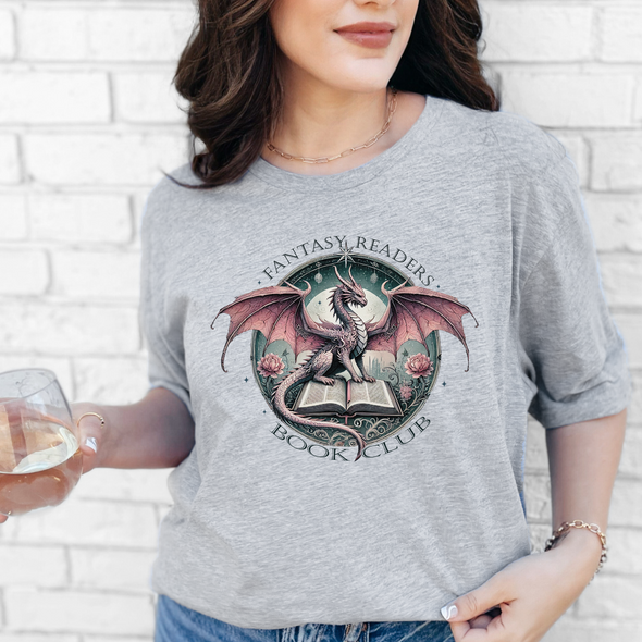 Fantasy Readers Book Club Graphic Tee