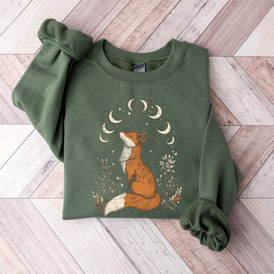 Boho Fox Graphic Tee and Sweatshirt