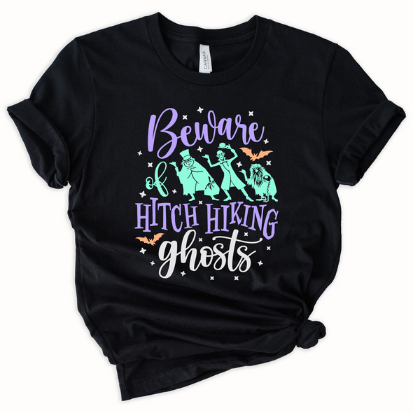 Hitch Hiking Ghosts Graphic Tee