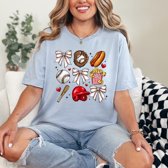 Ball Game Coquette Graphic Tee