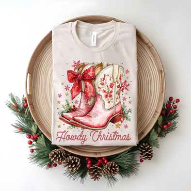 Howdy Christmas Graphic Tee or Sweatshirt
