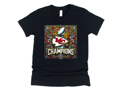 24 KC Champs Graphic Tee and Sweatshirt