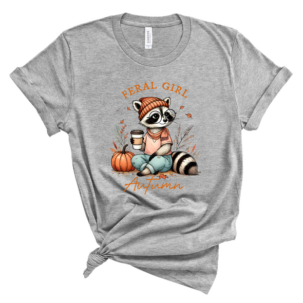 Feral Girl Autumn Graphic Tee