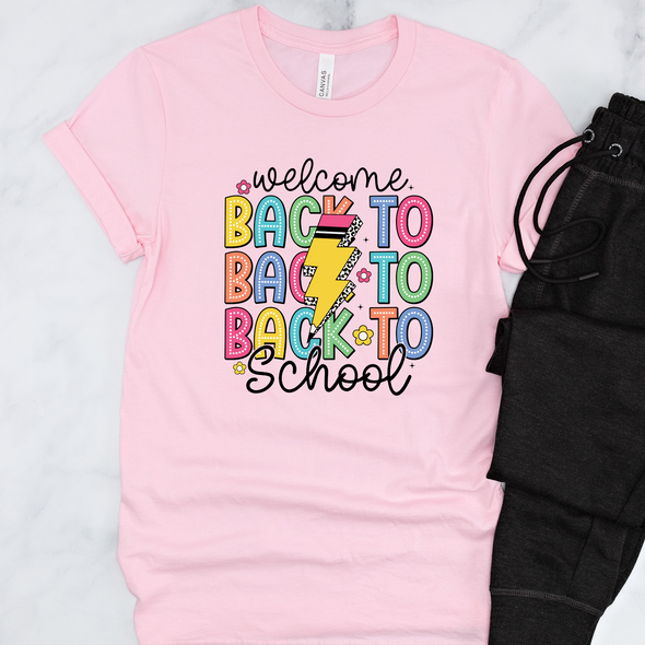 School Welcome Back Graphic Tee