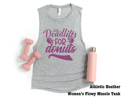 Deadlifts For Donuts Graphic Tee