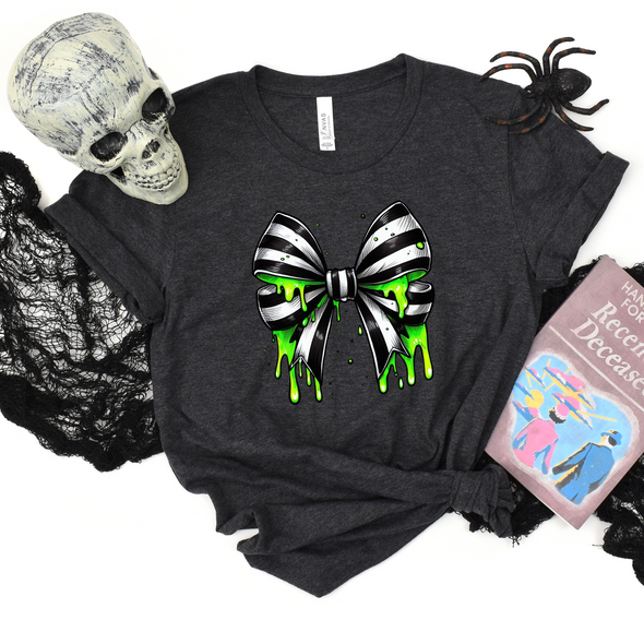 Spooky Slime Bow Graphic Tee