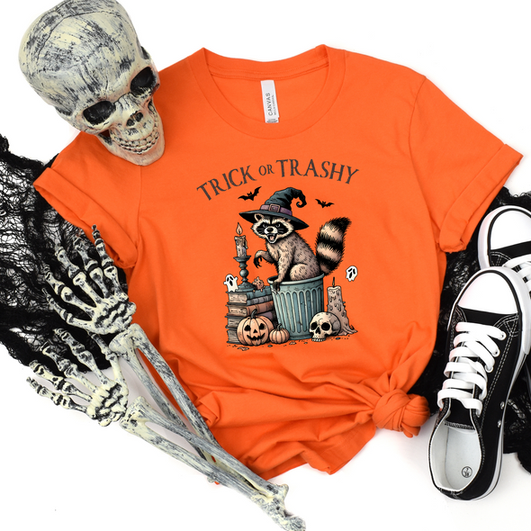 Trick Or Trashy Graphic Tee