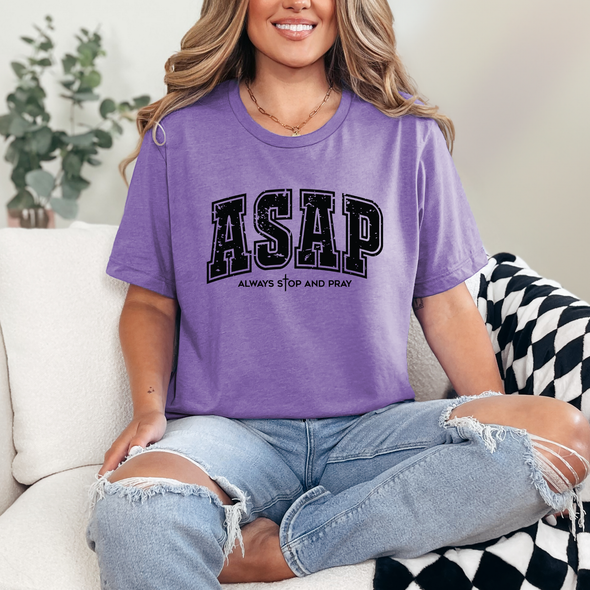 ASAP Always Stop & Pray Graphic Tee